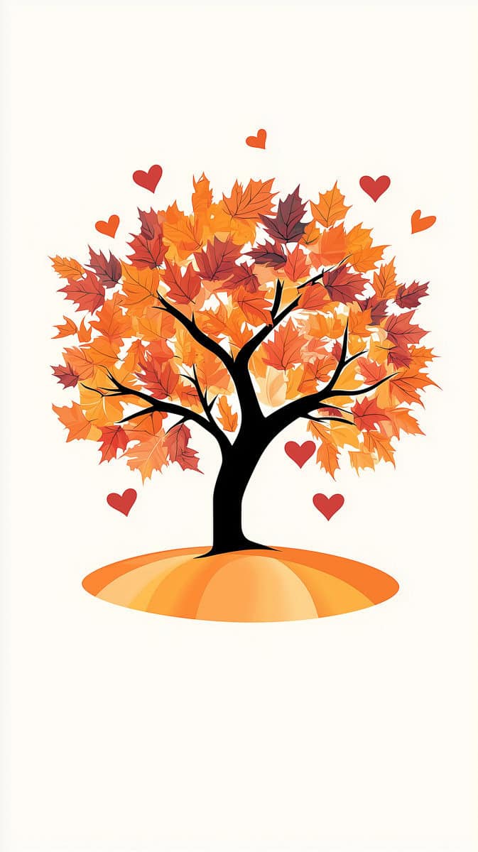 tree in fall