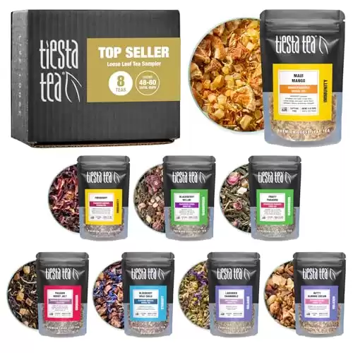 Tiesta Tea Top 8 Favorites Sampler Set