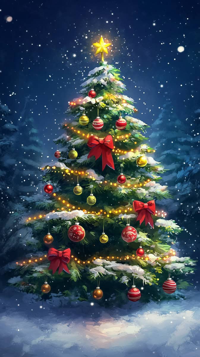 Christmas Wallpaper Aesthetic -01 | Fit Fun And Over 40 Christmas Wallpaper Aesthetic -01
