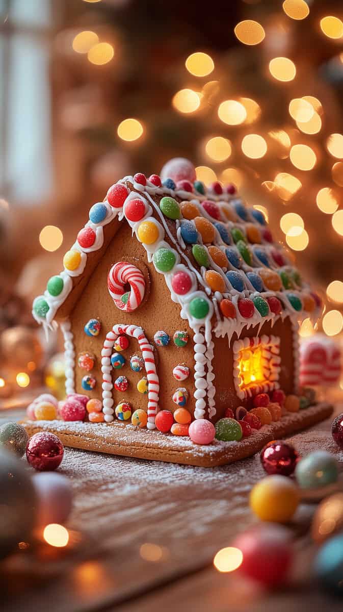 Christmas Wallpaper Aesthetic Gingerbread-1 | Fit Fun And Over 40 Christmas Wallpaper Aesthetic Gingerbread-1