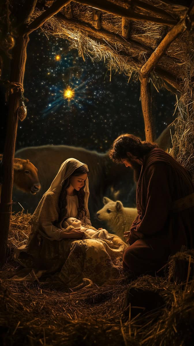 Christmas Wallpaper Nativity-1 | Fit Fun And Over 40 Christmas Wallpaper Nativity-1