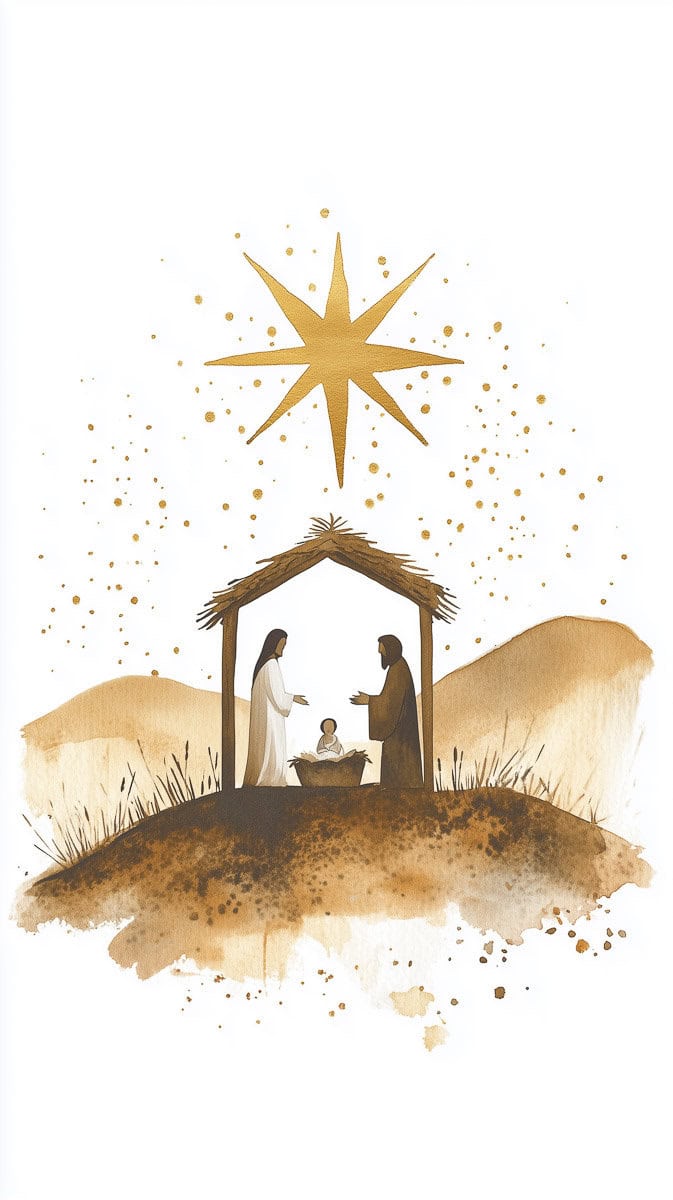Christmas Wallpaper Nativity-2 | Fit Fun And Over 40 Christmas Wallpaper Nativity-2