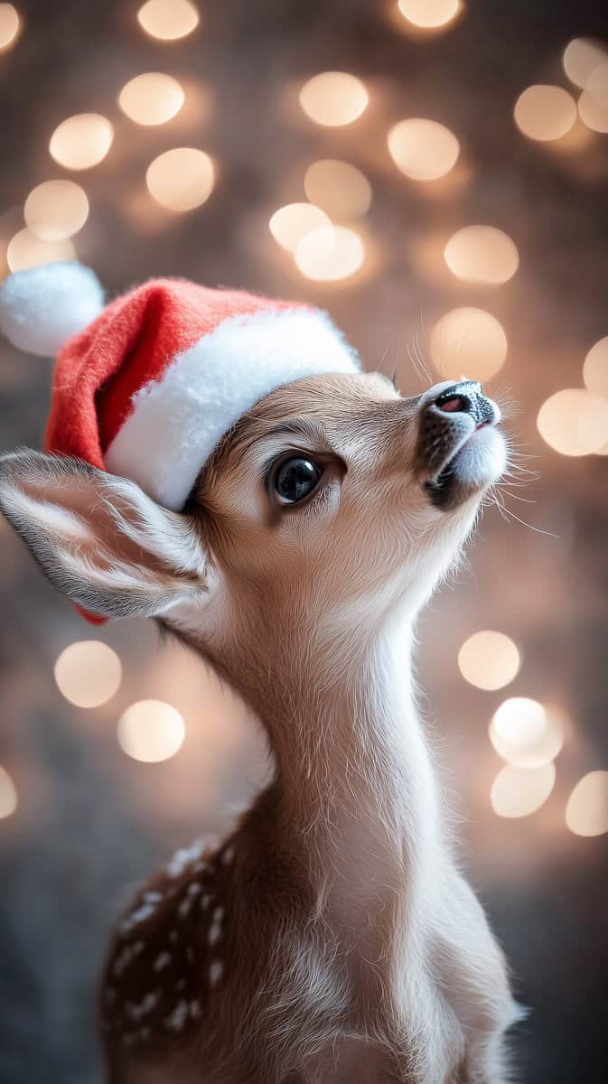 Christmas Wallpaper Reindeer-04 | Fit Fun And Over 40 Christmas Wallpaper Reindeer-04