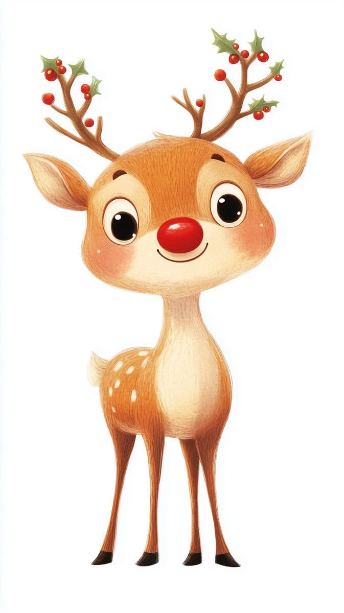Christmas Wallpaper Reindeer-08 | Fit Fun And Over 40 Christmas Wallpaper Reindeer-08