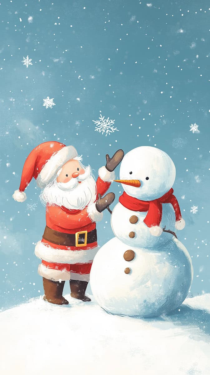 Christmas Wallpaper Santa-02 | Fit Fun And Over 40 Christmas Wallpaper Santa-02