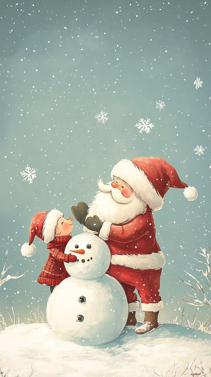 Christmas Wallpaper Santa-03 | Fit Fun And Over 40 Christmas Wallpaper Santa-03