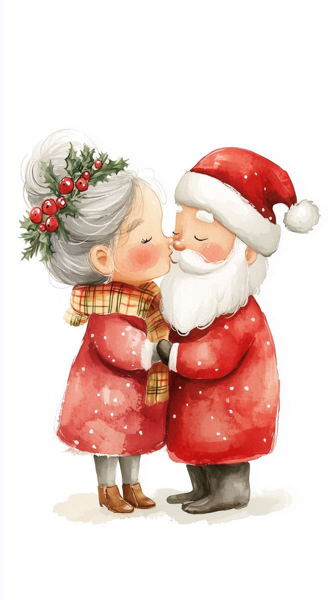 Christmas Wallpaper Santa-22 | Fit Fun And Over 40 Christmas Wallpaper Santa-22