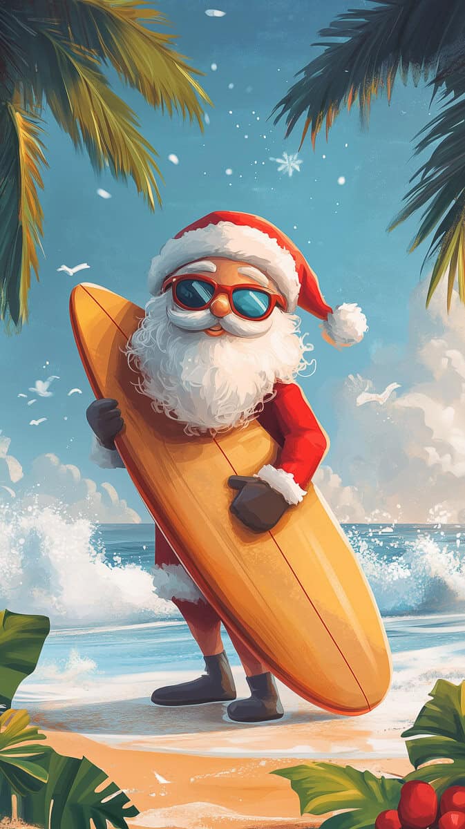 Christmas Wallpaper Santa-25 | Fit Fun And Over 40 Christmas Wallpaper Santa-25