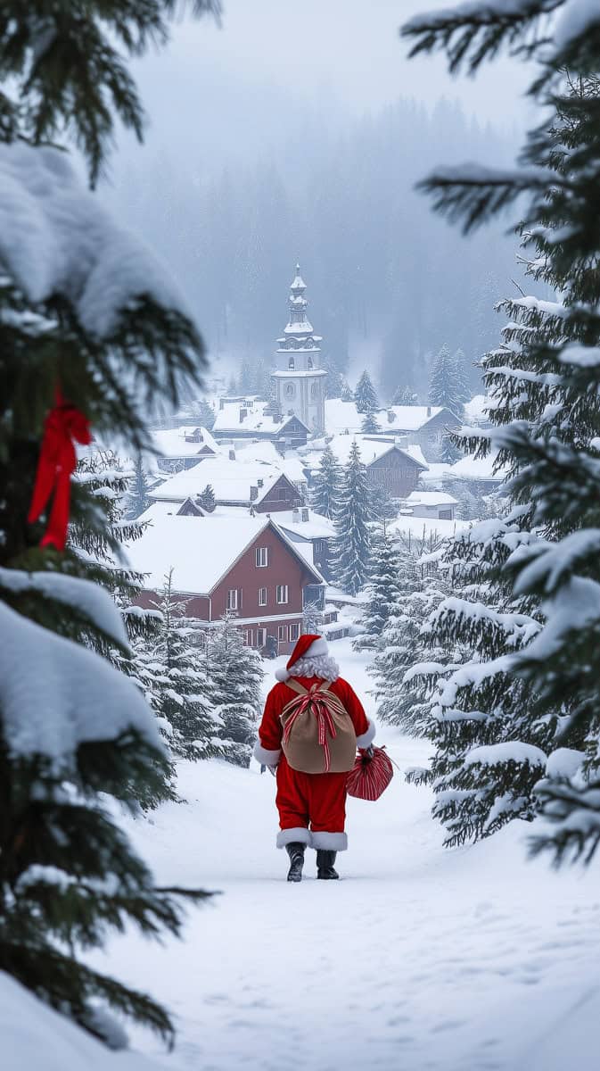 Christmas Wallpaper Santa-26 | Fit Fun And Over 40 Christmas Wallpaper Santa-26