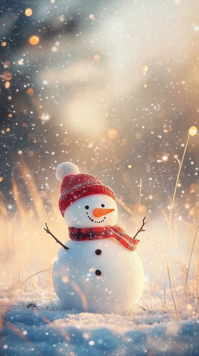 Christmas Wallpaper Snowman-02 | Fit Fun And Over 40 Christmas Wallpaper Snowman-02