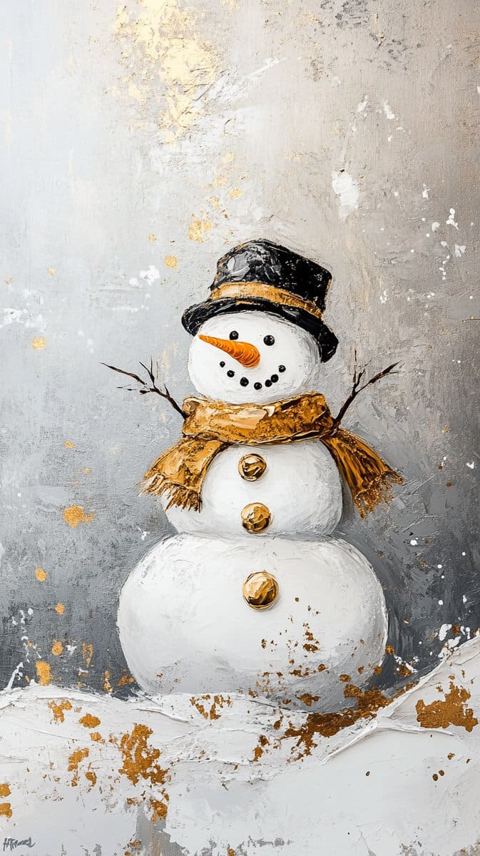 Christmas Wallpaper Snowman-04 | Fit Fun And Over 40 Christmas Wallpaper Snowman-04