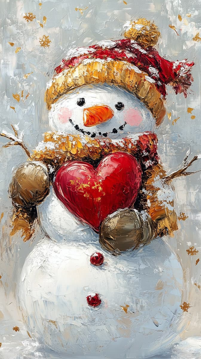 Christmas Wallpaper Snowman-07 | Fit Fun And Over 40 Christmas Wallpaper Snowman-07