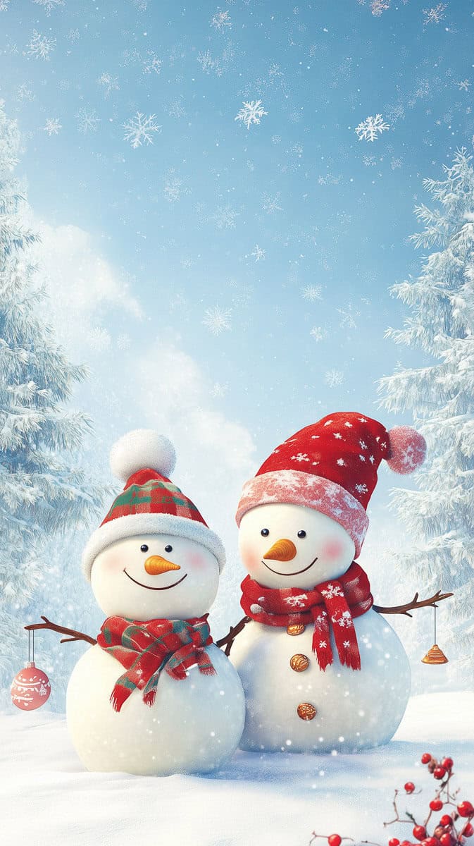 Christmas Wallpaper Snowman-12 | Fit Fun And Over 40 Christmas Wallpaper Snowman-12
