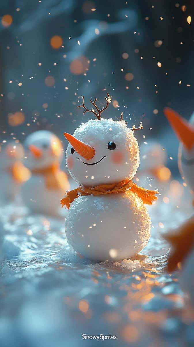 Christmas Wallpaper Snowman-14 | Fit Fun And Over 40 Christmas Wallpaper Snowman-14