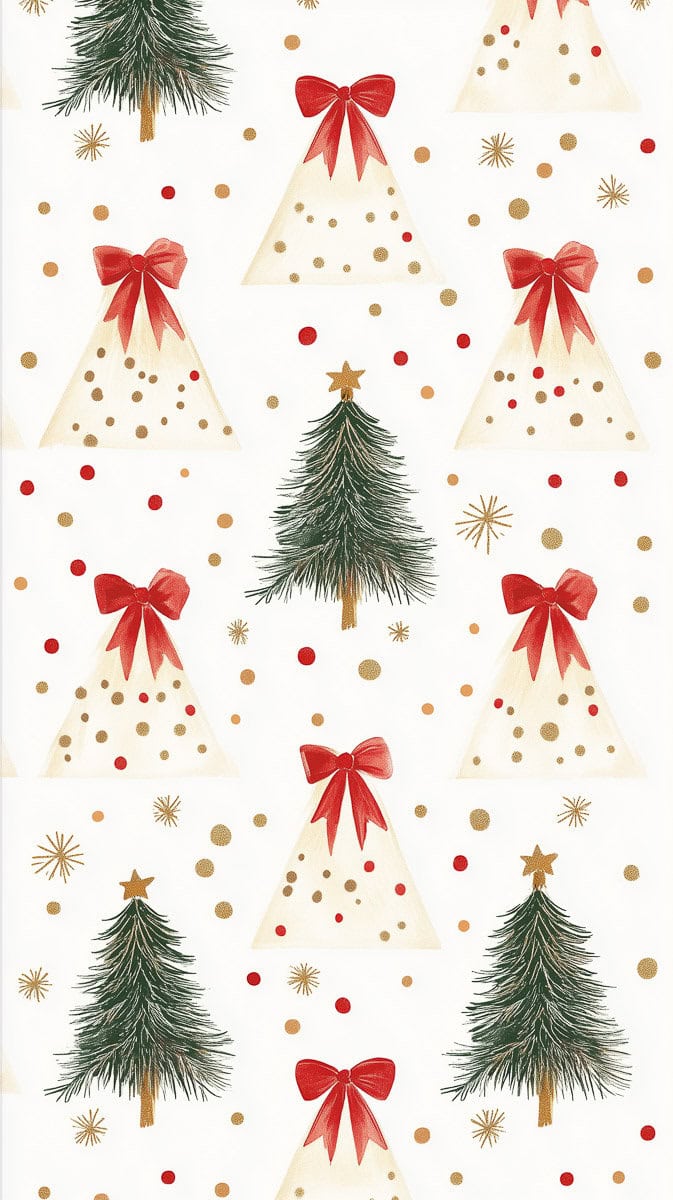 Christmas Wallpaper preppy-01 | Fit Fun And Over 40 Christmas Wallpaper preppy-01
