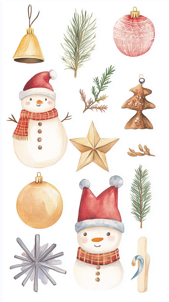 Christmas Wallpaper preppy-09 | Fit Fun And Over 40 Christmas Wallpaper preppy-09