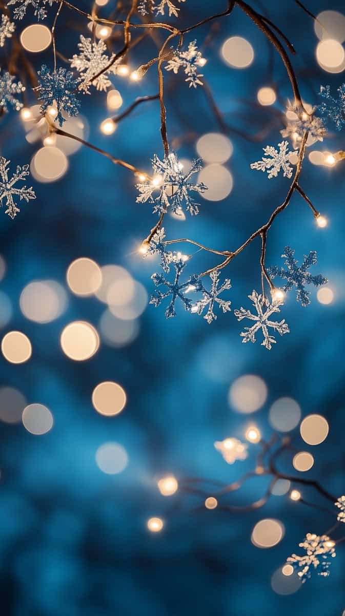 blue winter wallpaper-02 | Fit Fun And Over 40 Blue Christmas Background