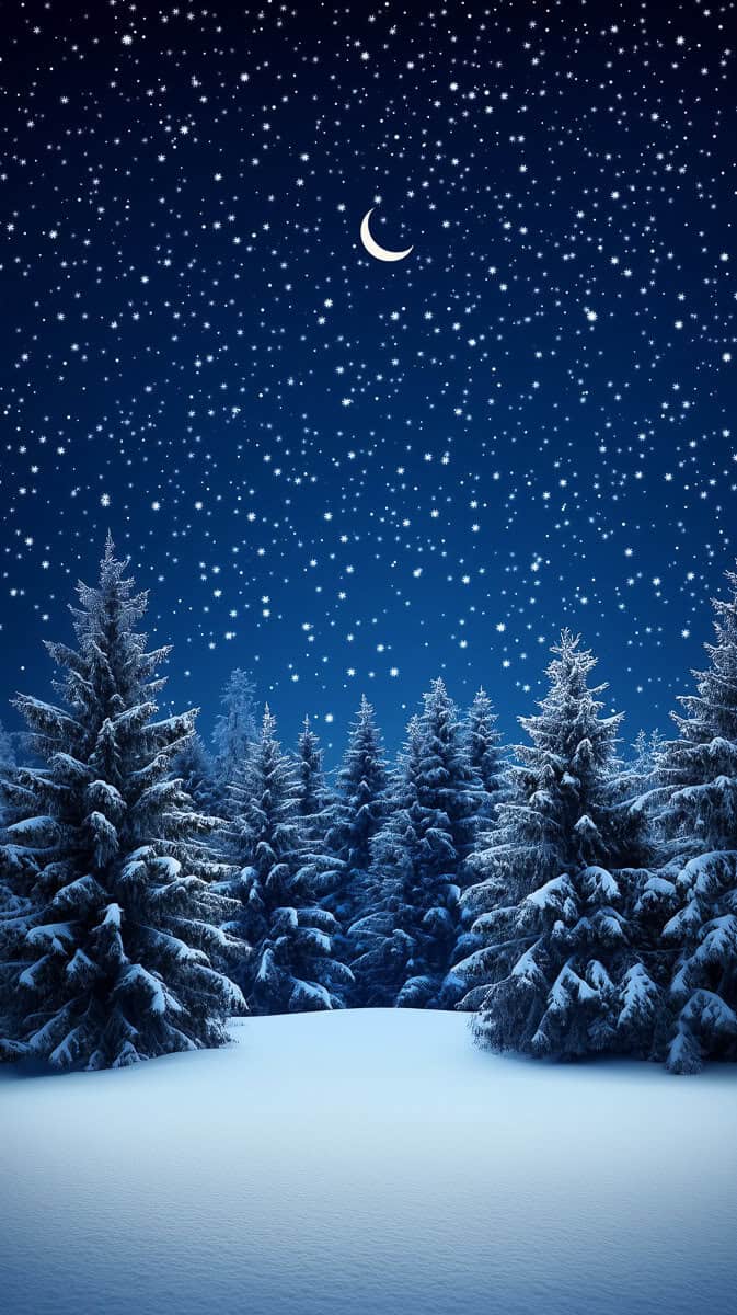 blue winter wallpaper-07 | Fit Fun And Over 40 Blue Phone Aesthetic