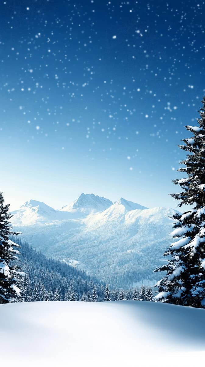 blue winter wallpaper-10 | Fit Fun And Over 40 Winter Background