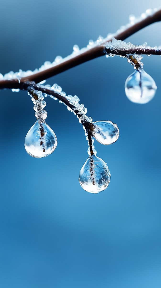 blue winter wallpaper-17 | Fit Fun And Over 40 Frosty Winter Aesthetic