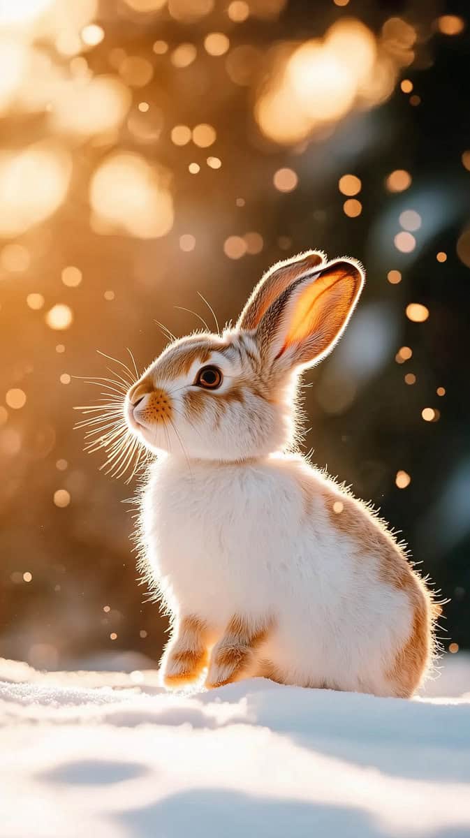 cute aesthetic winter wallpaper-05 | Fit Fun And Over 40 cute animals winter wallpaper