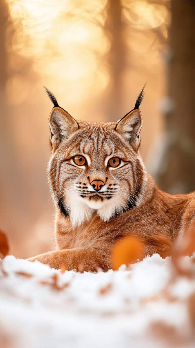 cute aesthetic winter wallpaper-09 | Fit Fun And Over 40 Winter Creatures