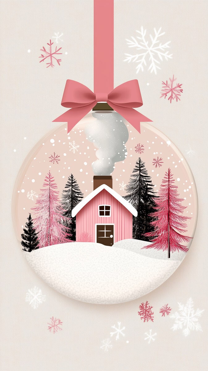pink winter wallpaper-04 | Fit Fun And Over 40 Iphone Wallpaper Winter