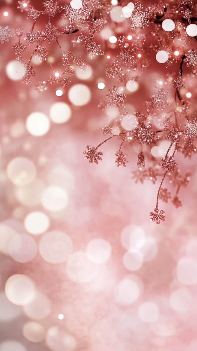 pink winter wallpaper-09 | Fit Fun And Over 40 Pink And White Winter Aesthetic