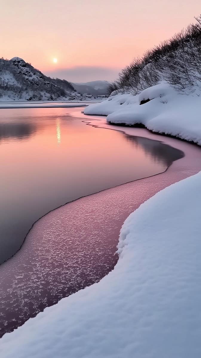 pink winter wallpaper-11 | Fit Fun And Over 40 Cold Pink Aesthetic
