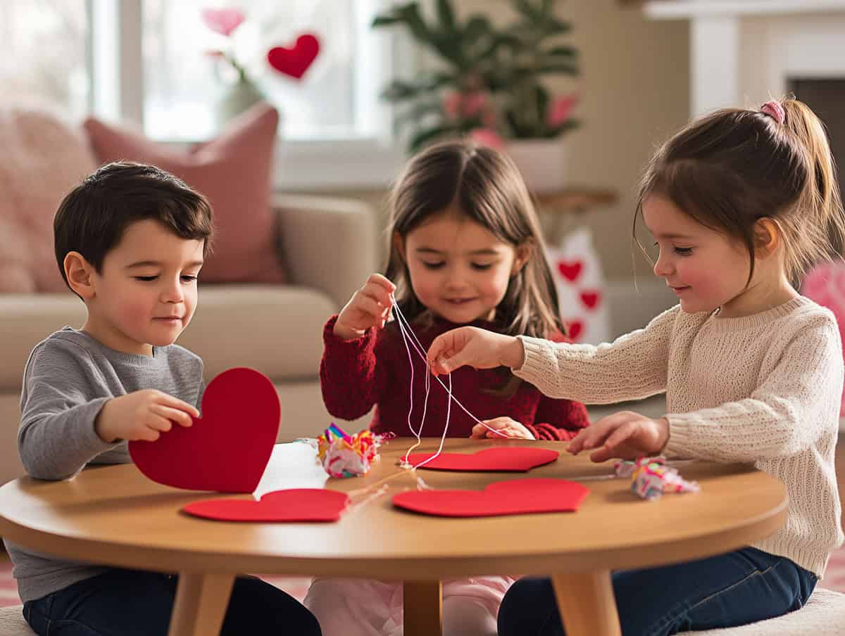 Craft based Valentines Day Kids Games