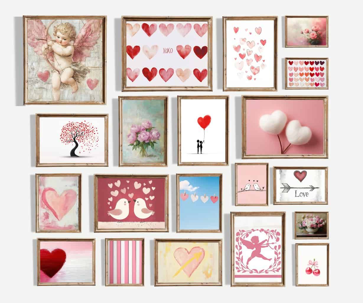 Valentine's Day Printable Wall Art 40 Unique High-end Digital Downloads Lovely Valentines Day Decor & Gifts Romantic Wall Art for Home - Etsy