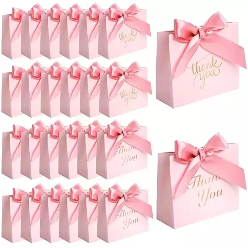 VGOODALL 24PCS Small Thank You Gift Bags