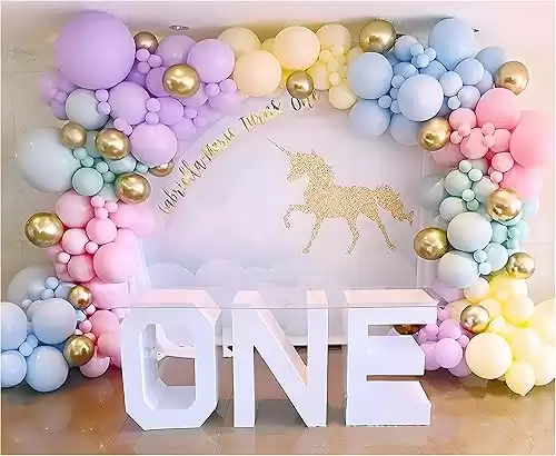 Rainbow Balloon Garland Arch Kit