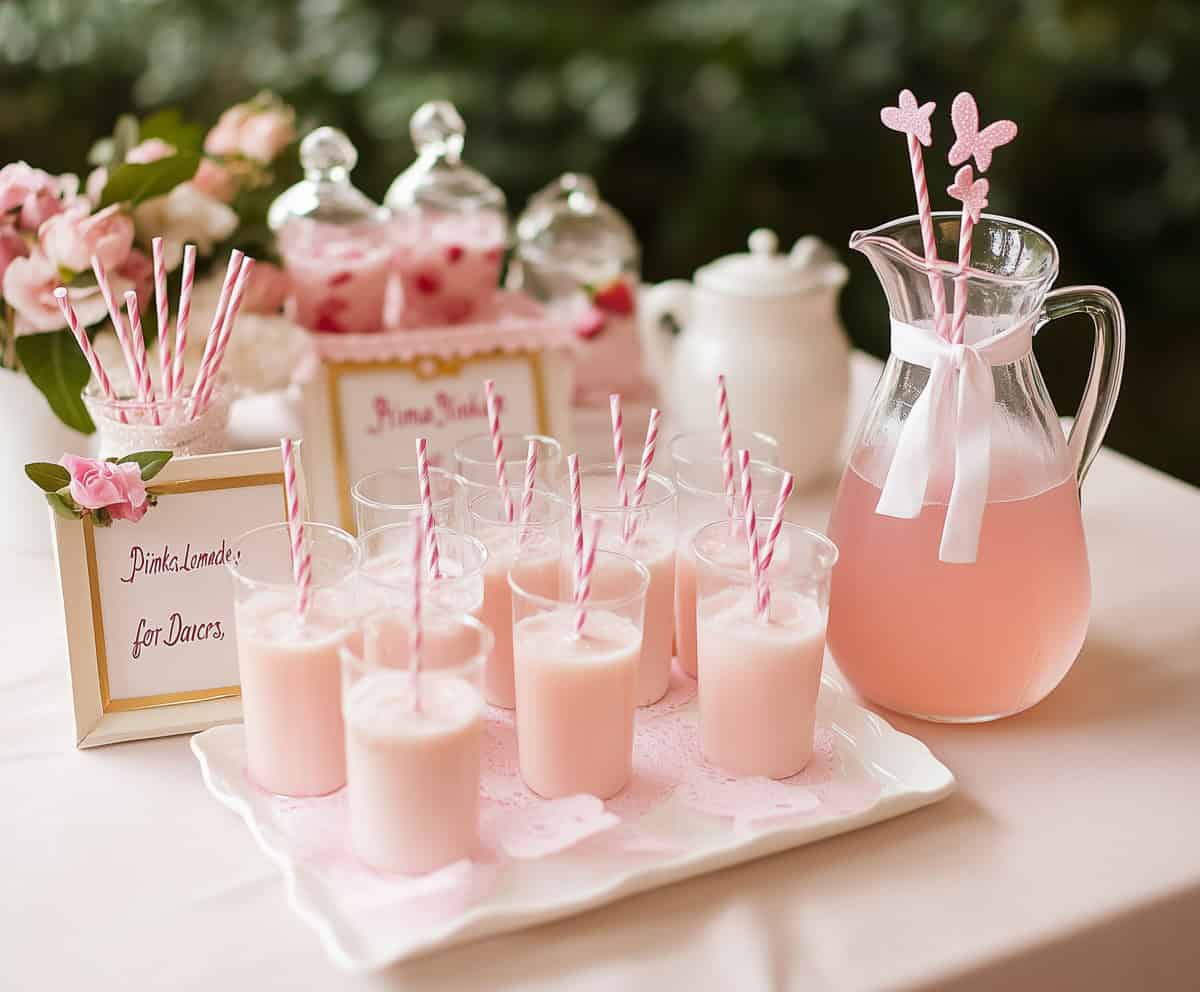 Ballerina party drinks