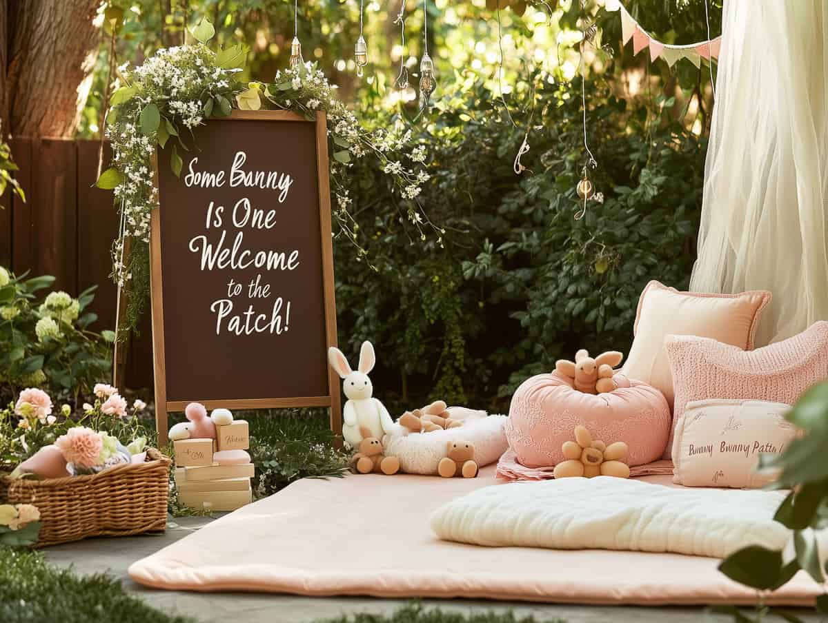 Incorporating bunny signage