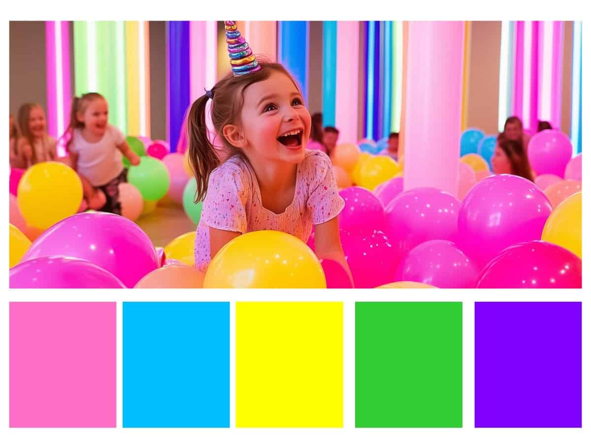 Neon Unicorn Birthday Party