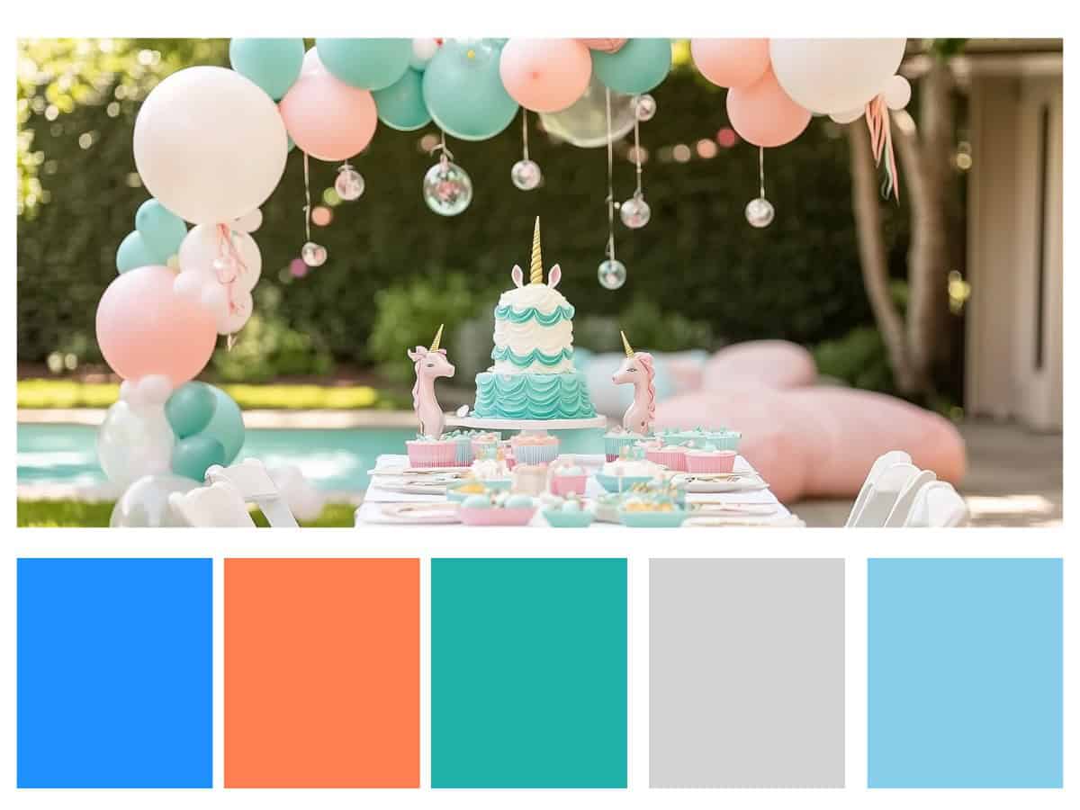 Narwhal and Unicorn Party