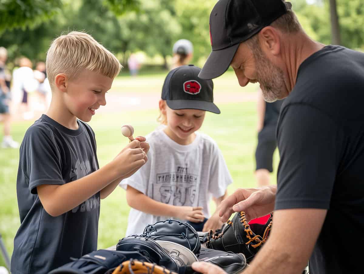 Gear swap for money savings on baseball