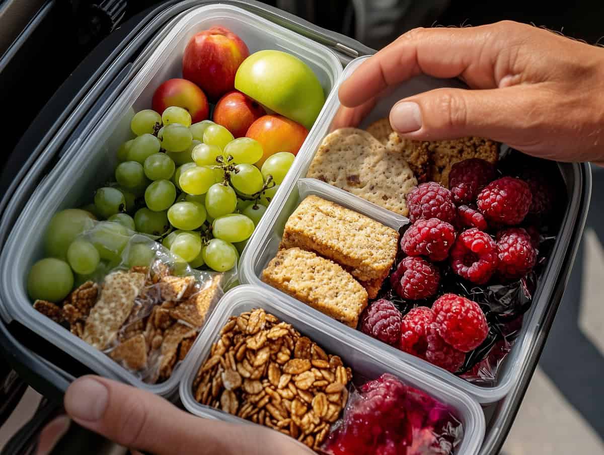Save money by packing snacks