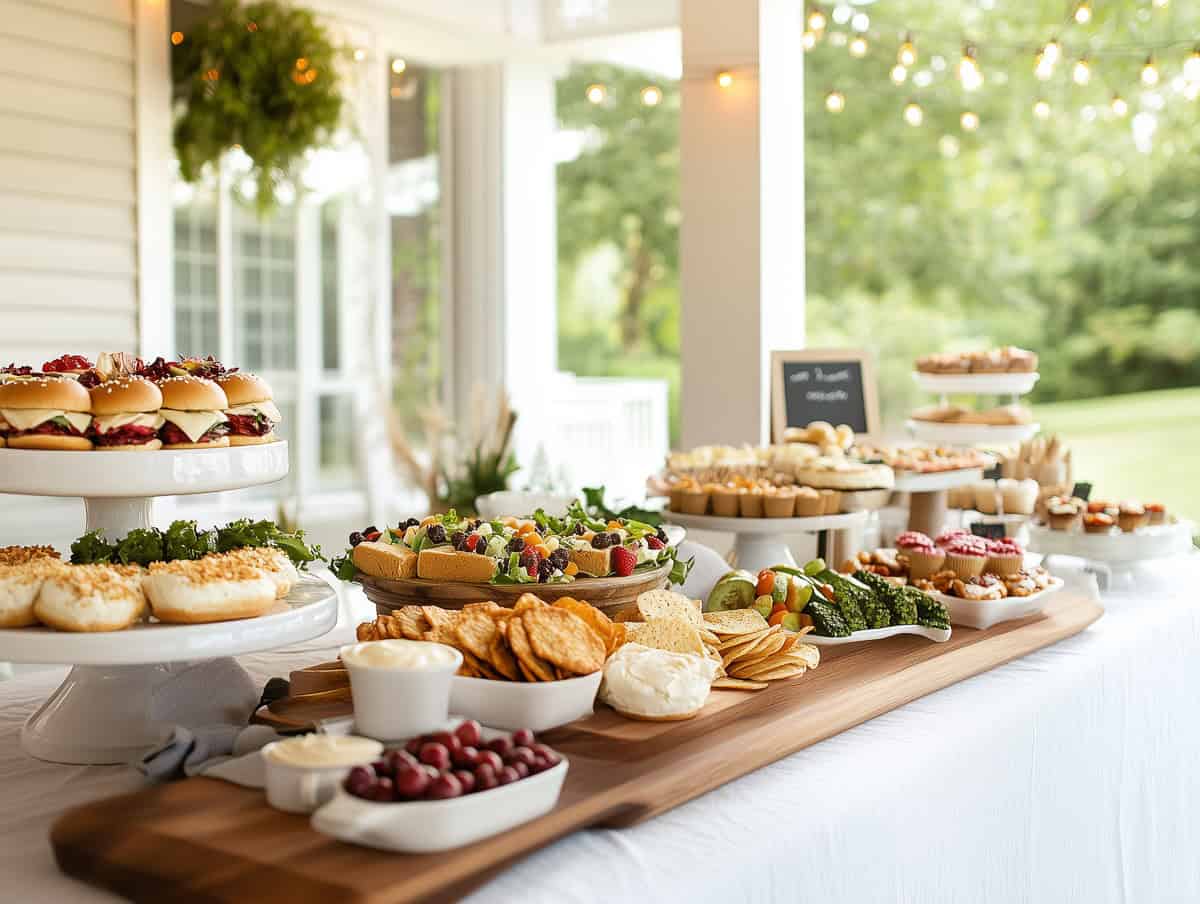 Graduation Party Menu