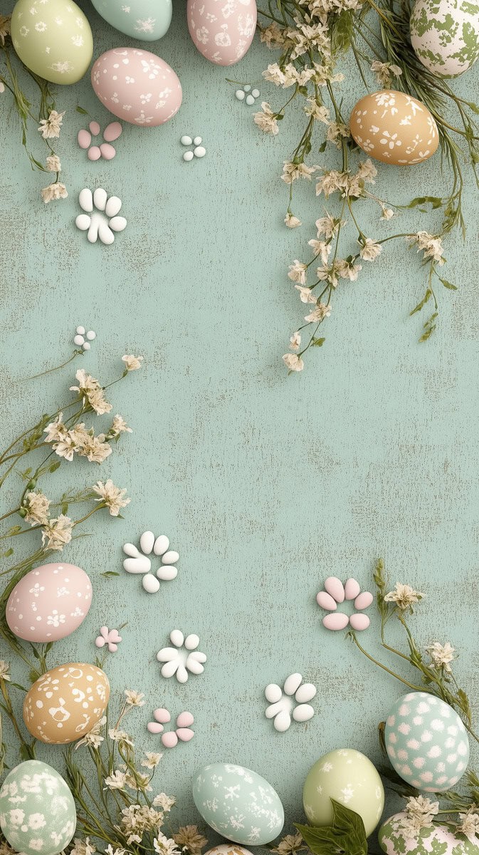 Spring wallpaper Easter-06