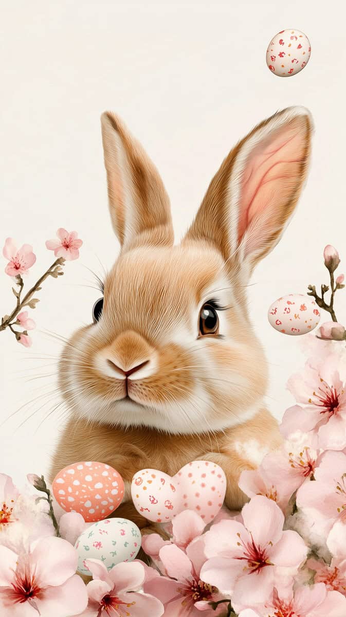 Spring wallpaper Easter-16