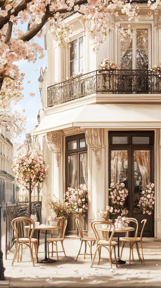 Spring wallpaper Vintage-1