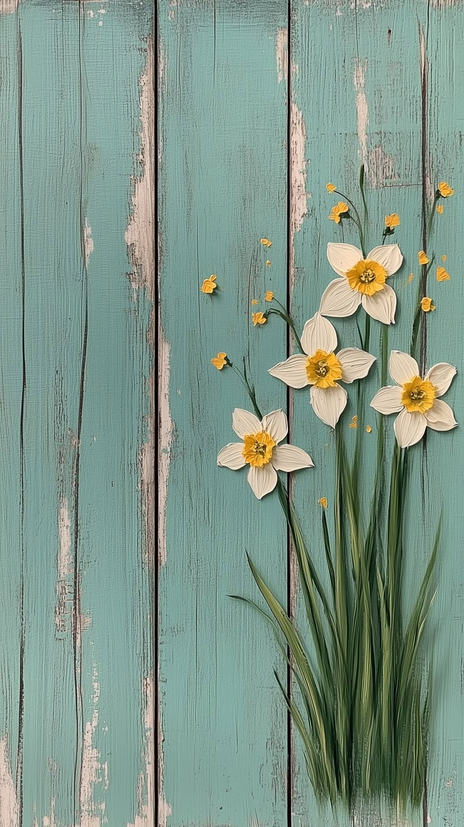 Spring wallpaper blue-1