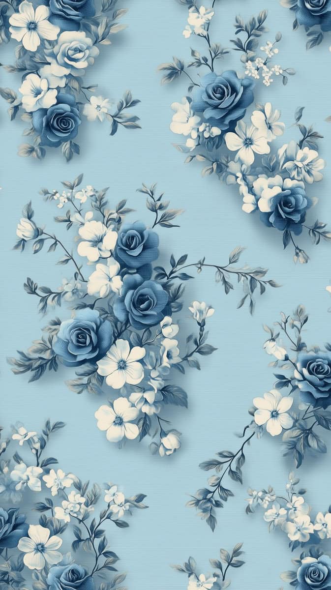 Spring wallpaper blue-15