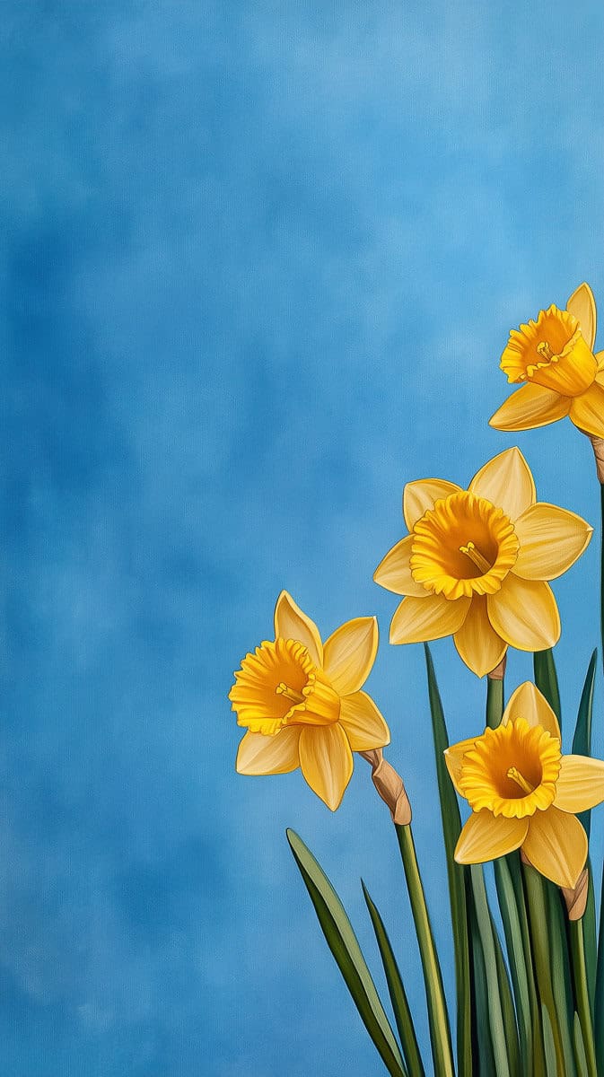Spring wallpaper blue-4