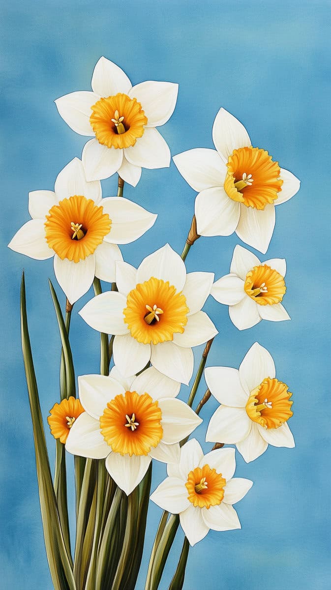 Spring wallpaper blue-6