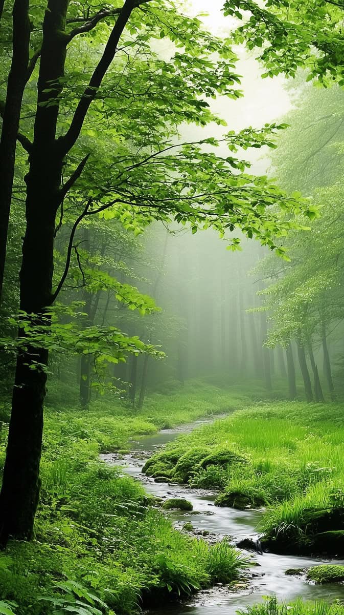 Spring wallpaper green-05