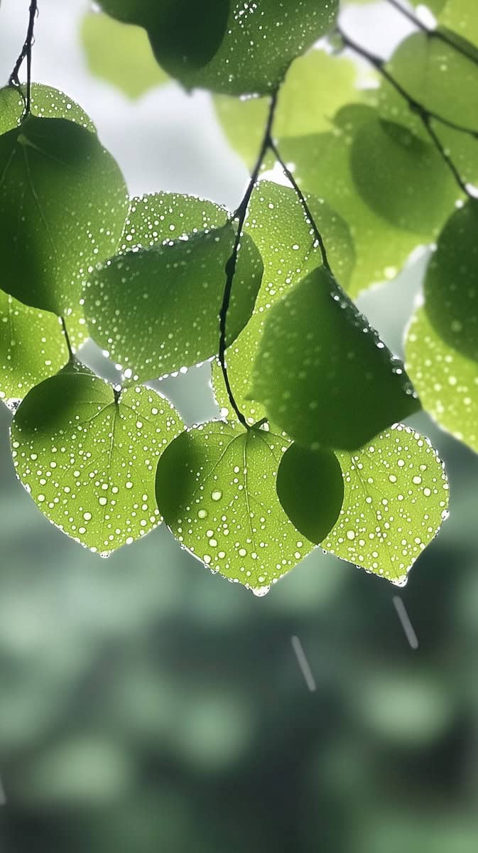 Spring wallpaper green-11