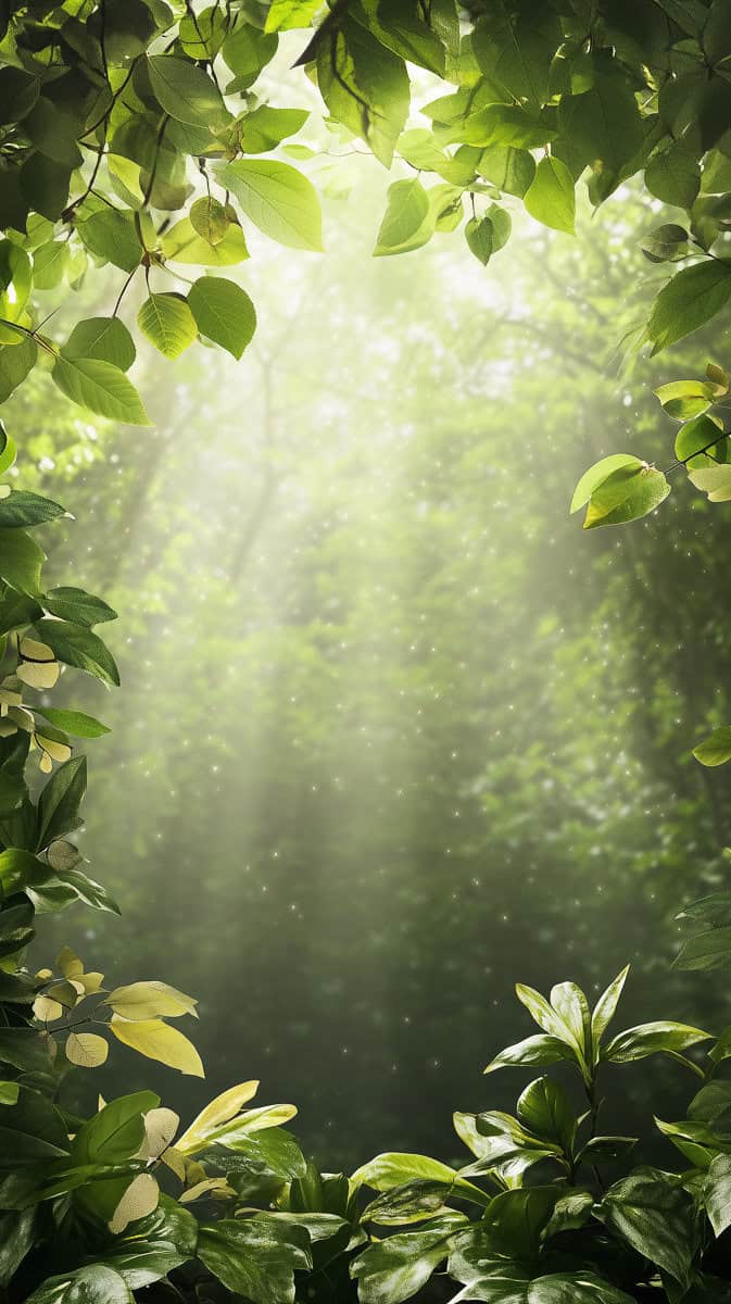 Spring wallpaper green-18